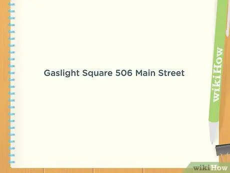 Напишите адрес квартиры Шаг 3