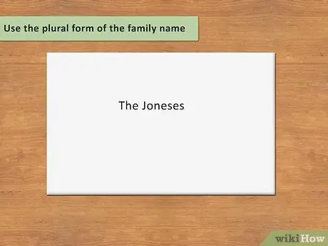 Адрес конверта семье Шаг 2