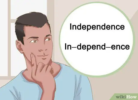 Выучите написание слов быстро, шаг 3