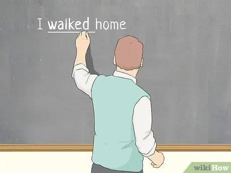 Обучение прошедшему времени, шаг 3