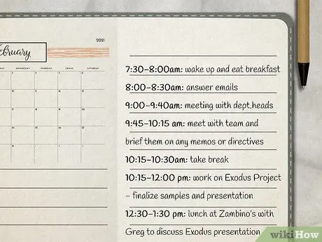 Совершенствуйте навыки управления временем, шаг 2