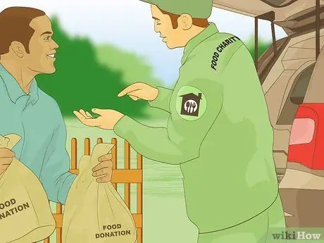 Сделайте пожертвование в благотворительный фонд еды Шаг 8