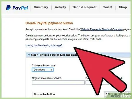 Создайте банковский счет для пожертвований Шаг 10