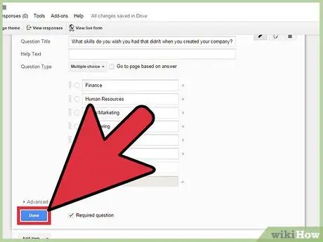 Сделайте опрос в Google Шаг 11