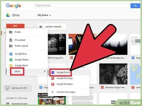 Сделайте опрос в Google Шаг 3