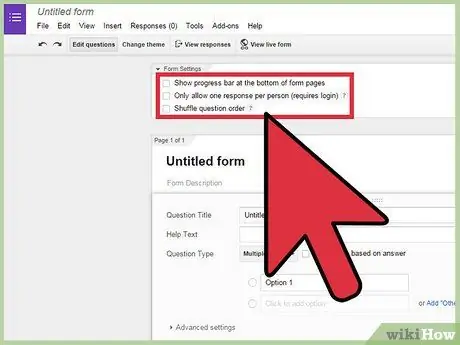 Сделайте опрос в Google Шаг 4
