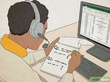 Проведите телефонный опрос Шаг 4