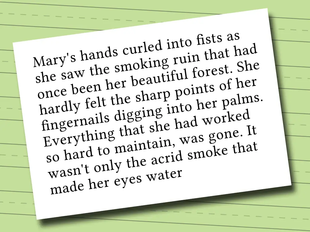 Как написать хороший описательный рассказ: 7 шагов (с картинками)