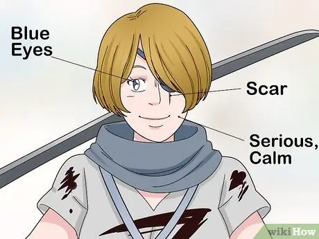 Дайте описание персонажа Шаг 2