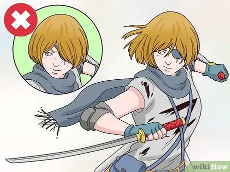 Дайте описание персонажа Шаг 8