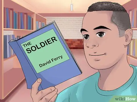 Напишите повествовательную поэзию Шаг 1