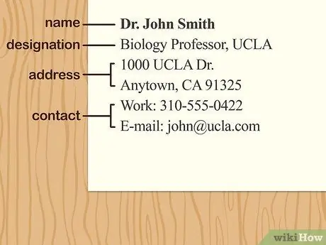 Включите ссылки в резюме Шаг 7