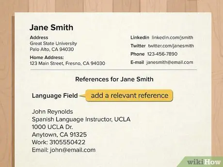 Напишите о языках в своем резюме Шаг 13