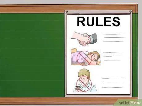 Составьте классный договор или правила класса Шаг 10