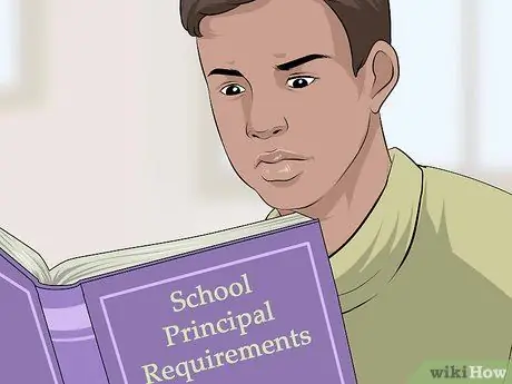 Стать директором школы Шаг 1