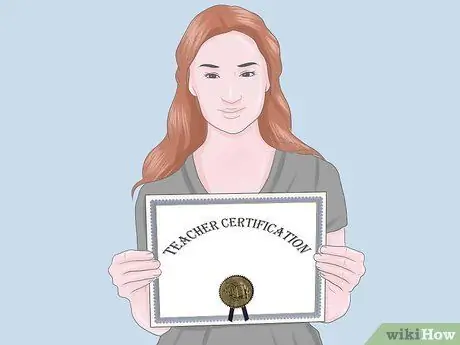 Стать школьным учителем Шаг 4