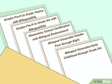 Станьте двуязычным учителем в Техасе Шаг 5