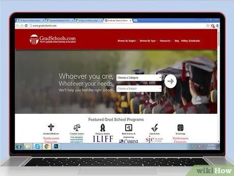 Напишите письмо о заинтересованности в аспирантуру Шаг 4