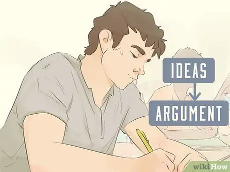 Напишите хорошее эссе в колледже, шаг 4