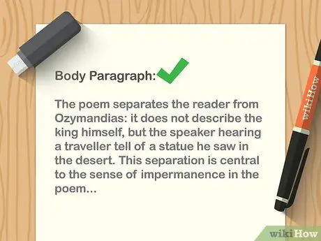 Напишите хорошее эссе в колледже, шаг 8