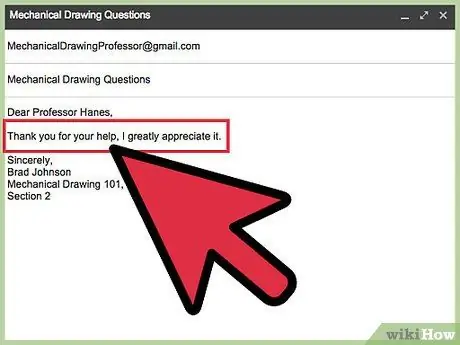 Написать профессору Шаг 13