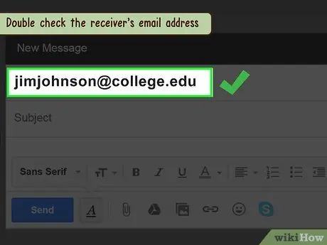 Запрос рекомендательного письма по электронной почте Шаг 8