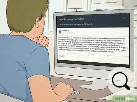 Напишите рекомендацию LinkedIn Шаг 14