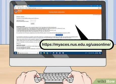 Подать заявку в Национальный университет Сингапура (NUS) Шаг 11