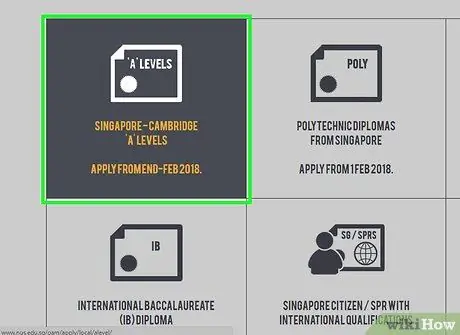 Подать заявку в Национальный университет Сингапура (NUS) Шаг 7