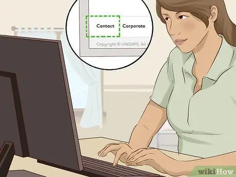 Связаться с Unidays Step 3