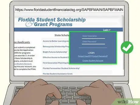 Перенести стипендию Bright Futures в другую школу Шаг 5