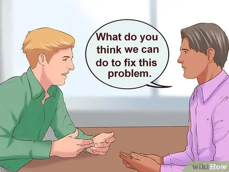 Сообщите сотруднику о проблеме на рабочем месте Шаг 9
