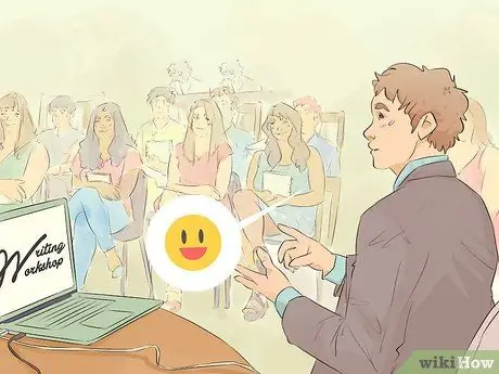 Говорите перед большими группами людей Шаг 17