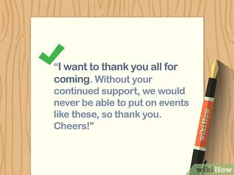 Произведите отличную импровизированную речь Шаг 11