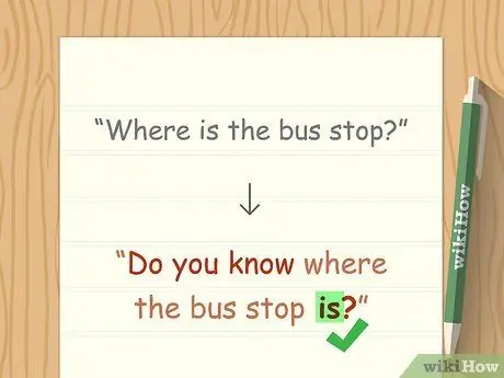 Сформировать вопрос на английском языке Шаг 12