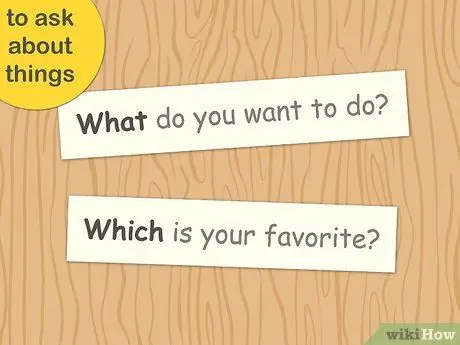 Сформировать вопрос на английском языке Шаг 4