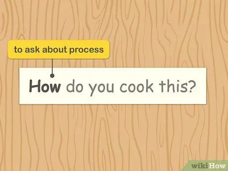 Сформировать вопрос на английском языке Шаг 8