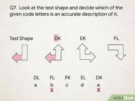 Решите вопросы о невербальном рассуждении, шаг 16