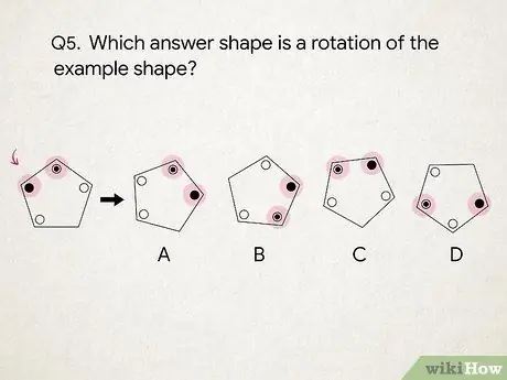 Решите вопросы о невербальном рассуждении, шаг 9