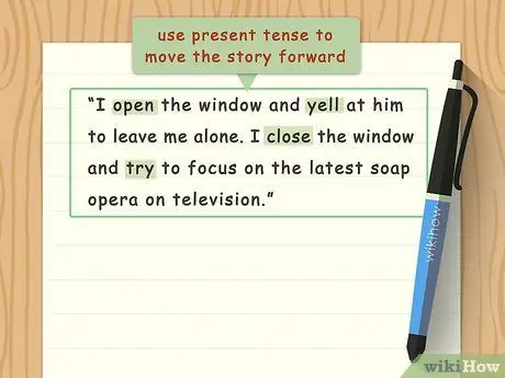 Напишите от первого лица, шаг 1