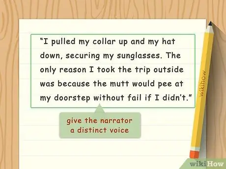 Напишите от первого лица, шаг 4