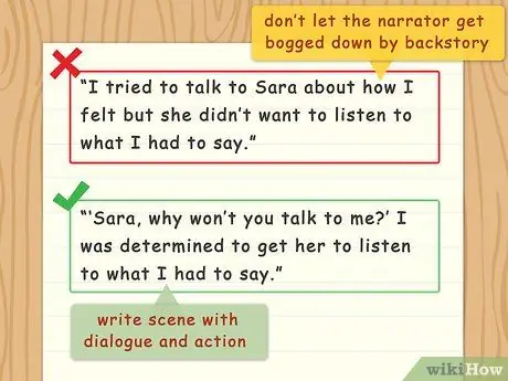 Напишите от первого лица Шаг 6