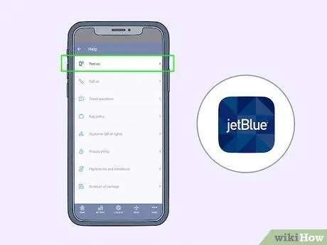 Свяжитесь с Jetblue Шаг 2