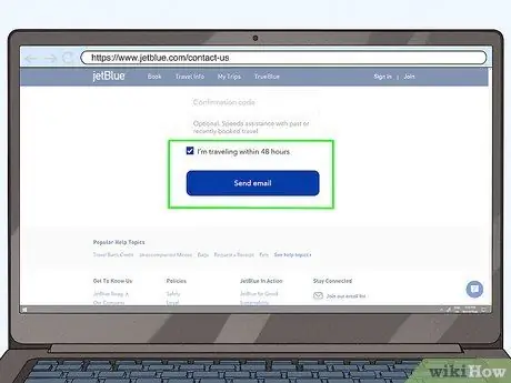 Свяжитесь с Jetblue Шаг 9