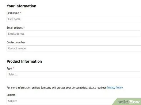 Обратитесь в службу поддержки клиентов Samsung. Шаг 10