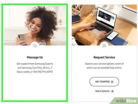 Обратитесь в службу поддержки клиентов Samsung. Шаг 6