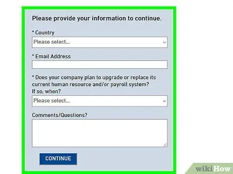 Свяжитесь с Ultipro Шаг 5
