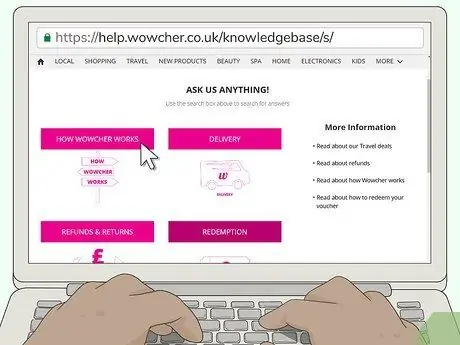 Связаться с Wowcher Step 4