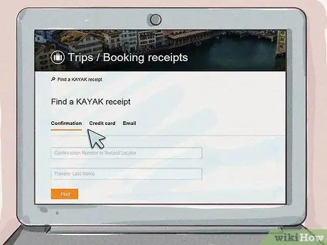 Свяжитесь со службой поддержки Kayak Шаг 5