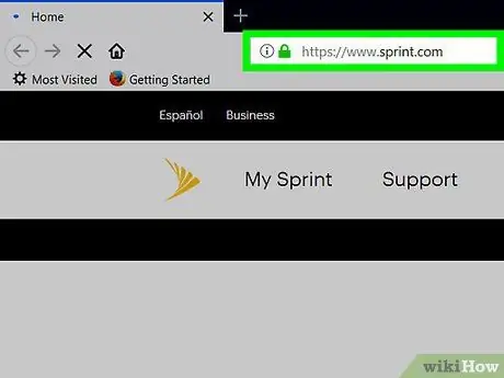 Связаться со Sprint Step 1